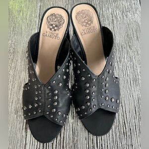 Vince Camuto Jorlyn black Studded Heel size 9